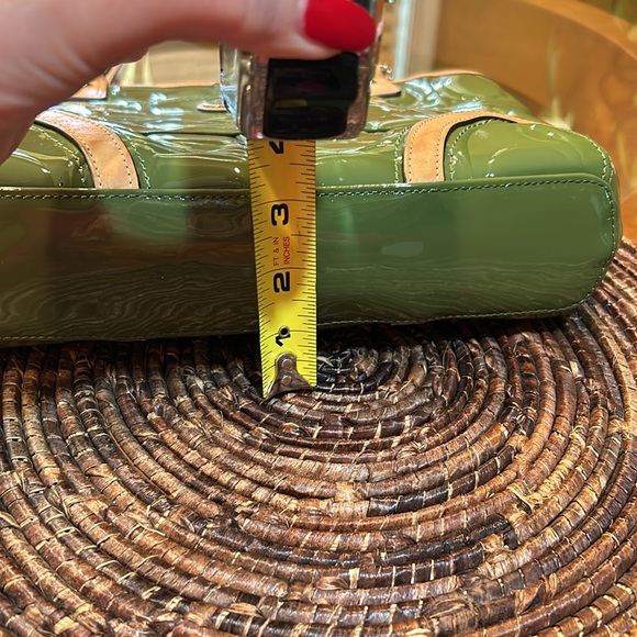 Coach Medium Patent Leather Tote Bag - Picture 12 of 16